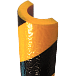 [PGE435] PGE435 - Paracolpi tipo R1 per tubi m 1 giallo nero