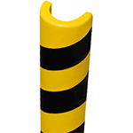 [PGE735S] PGE735S - Paracolpi SAFE IN in Eva espansa per tubi h.40 mm colore giallo/nero