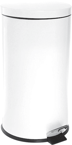 [PSR320] PSR320 - Pattumiera con secchio e ped.lt 20 bianco