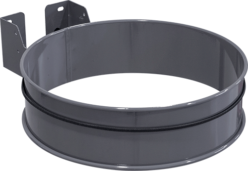 [PSR407] PSR407 - reggisacco a muro senza coperchio colore grigio (viti escluse)