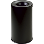 [PSR542] PSR542 - Cestino gettacarte autoestinguente nero capacita' lt. 75
