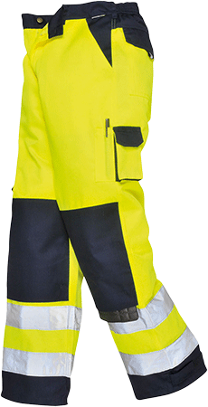 [PWT1051M] PWT1051M - Pantaloni Lyon HI giallo/navy tg.M