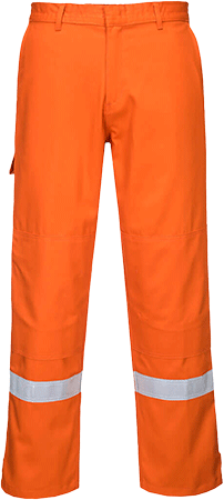 [PWT260XXL] PWT260XXL - Pantaloni Bizflame Plus arancione tg.XXL