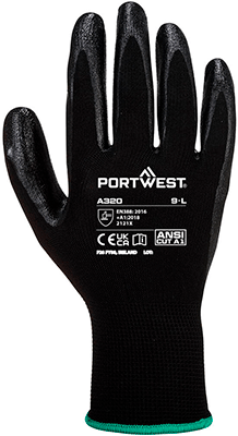 [PWT320XXL] PWT320XXL - guanti Dexti-Grip nero tg.XXL