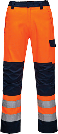 [PWT36L] PWT36L - pantalone multi-norma RIS arancio/navy L