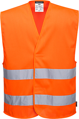 [PWT374S/M] PWT374S/M - gilet HI MeshAir Iona arancione tg.S/M