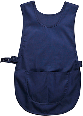 [PWT43L/XL] PWT43L/XL - Mantella blu navy con tasca tg.L/XL
