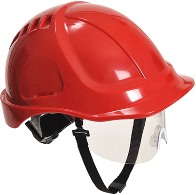 [PWT54R] PWT54R - elmetto dielettrico Endurance Plus rosso