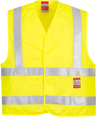 [PWT76L/XL] PWT76L/XL - Gilet Hi-Vis ignifugo giallo L/XL