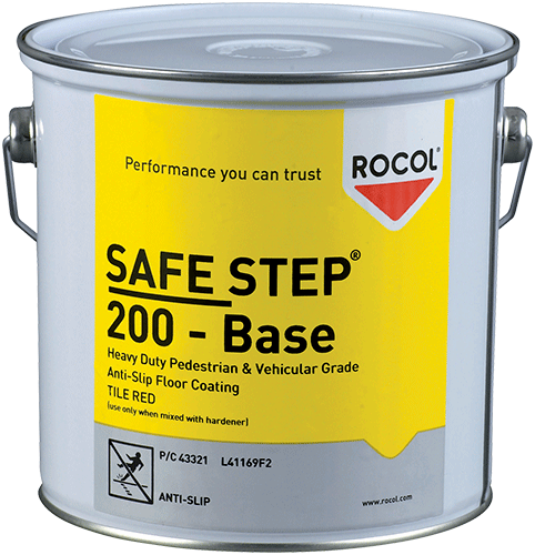 [ROC43320] ROC43320 - latta 5 lt.vernice antiscivolo colore grigio Safe Step 200
