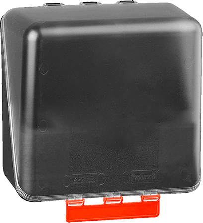 [SBT22] SBT22 - Custodia per DPI MIDI misura media colore trasparente