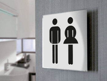 [SECT21B] SECT21B - segnale  in vetro CRYSTAL monofacciale 200x200 piu'simbolo