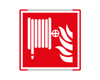 [SEME15115AC] SEME15115AC - segnaletica all.Metal mono prof.ROSSO Lancia antincendio EN ISO 7010