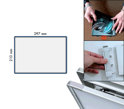 [SEMS2129BS] SEMS2129BS - segnale alluminio METALSIGN monofacciale colore BLU