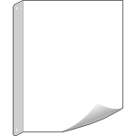 [SFL200] SFL200 - solo supporto bifacciale flessibile mm 145x200 colore bianco