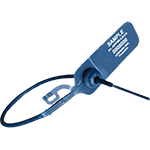 [SGE1128B] SGE1128B - confezione da 1000 sigilli tubolari lunghezza mm.400 colore BLU