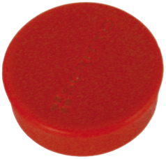 [SMAT20R] SMAT20R - confezione da 8 magneti diametro mm 20 colore ROSSO
