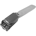 [SMCA290] SMCA290 - confezione da 10 clip metallo accessorio per portabadge e portanomi