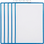[SMCA450B] SMCA450B - confezione 5 cartelline formato A4 verticale con gancio colore BLU