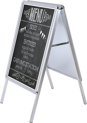 [SMCT33] SMCT33 - cavalletto bifacciale per foglio mm 700x1000 h. tot. mm 1406
