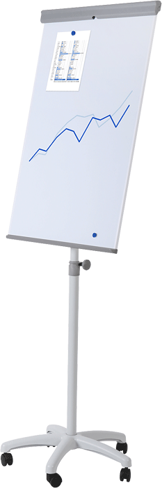 [SMLT19] SMLT19 - lavagna scrivibile gambe telescopiche predisposta x utilizzo blocchi