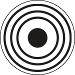 [SR100] SR100 - Etichetta adesiva rifrangente Centro