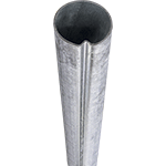 [STC6012] STC6012 - Palo tubolare zincato spess.mm 2 antirotazione diam.60 mt.1,2 h.