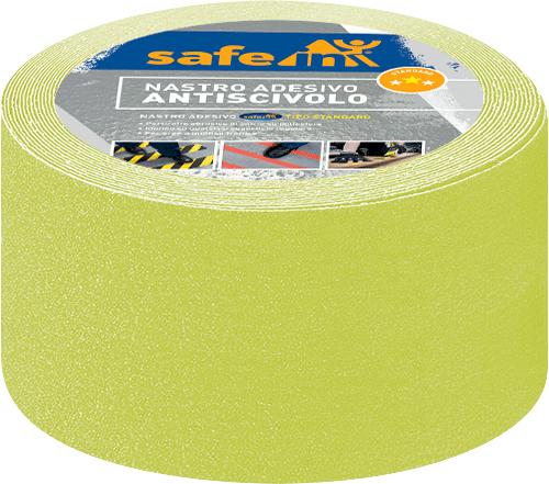 [SWDS100F] SWDS100F - rotolo antiscivolo tipo STANDARD h.mm 100 x m.18,3 colore GIALLO FLUO