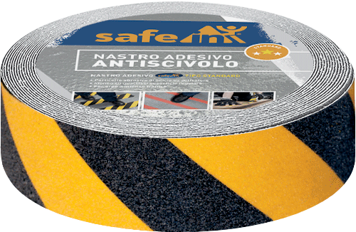 [SWDS50NY] SWDS50NY - rotolo antiscivolo tipo STANDARD h.mm 50 x m.18,3 colore NERO/GIALLO