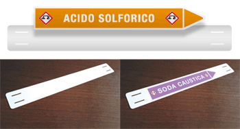 [SXNET23030] SXNET23030 - supporto porta etichette formato 230x30 con 4 losanghe mm 20x2