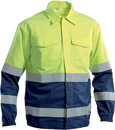 [TACP537XXL] TACP537XXL - giacca bicolore giallo/blu multirischio III cat. AV tg.XXL