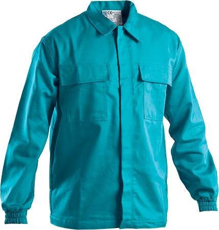 [TASP512/58] TASP512/58 - giacca collo a camicia con bottoni per operazioni saldatura tg.58