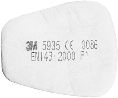 [TF5935] TF5935 - Filtro per 3M 6/7000 P3 (polveri toss.)
