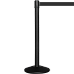 [TSB512N] TSB512N - colonnina SAFE IN modello BASIC nera opaca con nastro NERO
