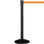 [TSB512O] TSB512O - colonnina SAFE IN modello BASIC nera opaca con nastro ARANCIO