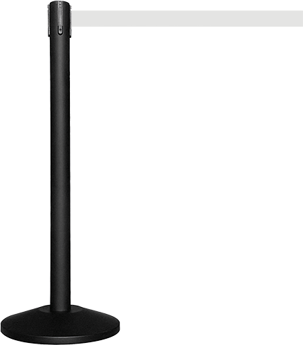 [TSB512W] TSB512W - colonnina SAFE IN modello BASIC nera opaca con nastro BIANCO