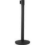 [TSE320N] TSE320N - colonnina SAFE IN modello BUDGET leggera con finitura nera opaca