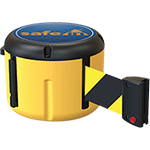 [TSMS10NY] TSMS10NY - testina SAFE IN in polipropilene con nastro 10 mt colore GIALLO/NERO