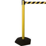 [TSO100YN] TSO100YN - colonnina SAFE IN modello OUTDOOR colore giallo nastro GIALLO/NERO