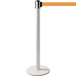 [TSP205O] TSP205O - colonnina SAFE IN modello PLUS colore bianco con nastro ARANCIO