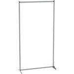 [TSPW190] TSPW190 - pann.divis.singolo trasparente s/ruote mm 1000x1900x380