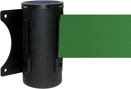 [TST300G] TST300G - testina a muro SAFE IN nera nastro 3 mt VERDE