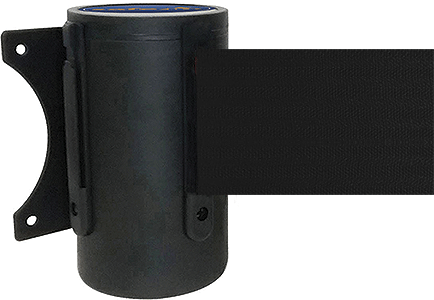 [TST400N] TST400N - testina a muro SAFE IN nera nastro 4 mt NERO