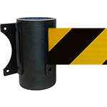 [TST400NY] TST400NY - testina a muro SAFE IN nera nastro 4 mt NERO/GIALLO