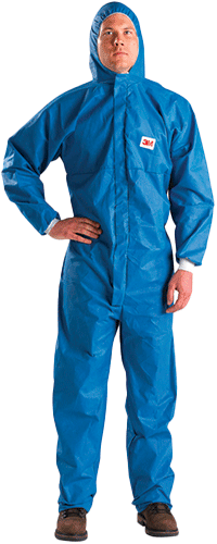 [TTM4532XL] TTM4532XL - Tuta monouso 3M 4532+ colore blu traspirante tipo 5 e 6 tg. XL