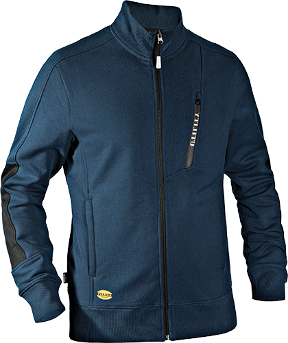 [VPSD943BS] VPSD943BS - felpa colore blu full zip taglia S