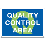[YE2697] YE2697 - Sign information QUALITY CONTROL AREA
