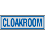 [YE96667] YE96667 - Label silver CLOAKROOM