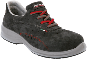 [ZC2022A39] ZC2022A39 - scarpa bassa FRANKLIN scamosciata grigia SB+P T.39