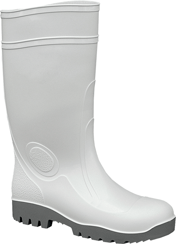 [ZC642637] ZC642637 - Stivale al ginocchio PVC nitrilico BIANCO punt.acc. mis.37 EN 20345